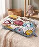 StarAndDaisy Baby Pillow Double-Sided Washable, Comfortable And Soft All-Season Use, 100% Cotton & Soft Minky Fleece Graffiti Print