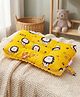 StarAndDaisy Baby Pillow Double-Sided Washable, Comfortable And Soft All-Season Use, 100% Cotton & Soft Minky Fleece Yellow