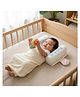 Ortis Newborn Baby Pillow Slide Support Adjustable Soft & Comfortable Sleep Pillow - White