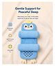 Ortis Newborn Baby Pillow Slide Support Adjustable Soft & Comfortable Sleep Pillow - Blue