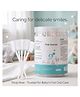 Ortis 30pcs Oral Care Disposable Mouth Swabs for Cleaning Tooth, Swabsticks Baby Tongue Cleaning, 0-36 Months, White