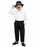Sarvda Woven Full Sleeves Bhagat Singh Costume - White