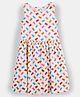 Kiggle Slub Jersey Knit Sleeveless Bear Printed Dress - Off White