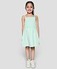 Kiggle Slub Jersey Knit Sleeveless Smocked Dress - Mint