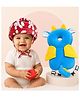 Boxot impex Baby safety Combo of Baby Helmet and Baby Head Protection Cushion Backpack