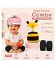 Boxot impex Baby safety Combo of Baby Helmet and Baby Head Protection Cushion Backpack