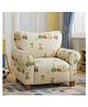 Joyville Kids Low Back Sofa - Animal Train print in Light Yellow Colour-Designed for Comfort