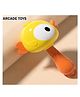 ARCADE TOYS Cute Chick Baby Hand Rattle Toy | Easy Grip Sensory Rattle for Infants | Soft Sound