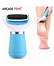 ARCADE TOYS Smooth Pedicure USB Roller Electronic Callus Remover | Electric Foot File | Rechargeable Foot Scrubber for Hard Skin, Dead Skin & Callus Removal - Colours may vary