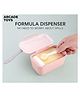 ARCADE TOYS Baby Milk Powder Dispenser Box with Scoop | BPA-Free Double Layer Formula Container | Food Grade Snack Storage Box for Kids & Travel | Colour may vary