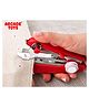 ARCADE TOYS Mini Hand Sewing Machine | Portable Handheld Manual Stitch Stapler for Quick Clothes Repair | Compact Sewing Tool for Fabrics, Garments & Home Use - Pack of 1 - Colour may vary