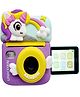 NEGOCIO Kids Unicorn Digital Instant Camera - Fun Unicorn Designs with Photo Printing, Games & Creative Accessories- PACK OF 1- COLOR MAY VARY