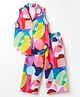 Korkak Cotton Woven Sleeveless Printed Top & Palazzo Co-Ords Set - Red