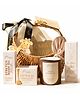 GLO Mama Baby Shower Gift Hamper for Mom-to-Be | 5+ Pregnancy Care Essentials Kit | Stretch Mark Oil Roll-On, Nip Balm, Foot Relief Cream, Anti Nausea Candle | OB-GYN Approved Maternity Gift Set
