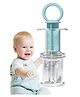 INPOUT Baby Needle Feeder Squeeze Liquid Silicone Medicine Dropper Dispenser(color may vary)