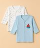 Ben Benny Interlock Full Sleeves Set Of Vests Color-008 1-3M (S) Unisex (Pack Of 2)