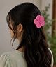 Little Miss Cuttie Floral Designed Claw Clip - Pink