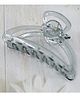Little Miss Solid Claw Clip - Light Gray