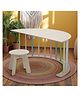 Kidocoo Study Table and Chair (5 in 1) - Multicolor