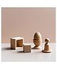 Kidocoo Toddler Montessori Shape Set - Beige
