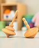 Kidocoo Spin Top Set - Beige