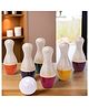 Kidocoo Premium Mapel Wood Bowling Pin - Multicolor