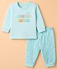 Tango Fleece Full Sleeves Winter Wear Suits Aqua 12-18M Boys