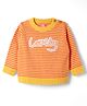 Wingsfield Pullover With Full Sleeves and Lovely Embroidery in Yellow