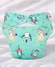SuperBottoms UNO Luxe Cloth Diaper with Velcro Closure & DryFeel magic Pad + Booster Pad | For Babies 3M-3Y | Reusable Washable Cloth Diaper
