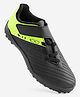 DECATHLON Kipsta 100 Colour Blocked Velcro Closure Football Shoes - Black