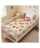 StarAndDaisy Baby Cotton Bedsheet for Crib and Cot Soft Printed Baby Mattress Sheet Machine Washable 42 x 53 Inches Comfortable Breathable and Gentle on Babys Delicate Skin for Everyday Use