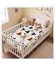 StarAndDaisy Baby Cotton Bedsheet for Crib and Cot Soft Printed Baby Mattress Sheet Machine Washable 42 x 53 Inches Comfortable Breathable and Gentle on Babys Delicate Skin for Everyday Use