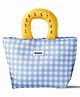 House of Quirk Insulated Lunch Bag for Women Waterproof Cotton-Padded Lunch Tote Large Capacity Thermal Lunch Box Bag for Office School College & Travel - Blue