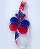 Tia Hair Accessories Tie & Dye Butterfly Applique Detailed Headband - Multi Colour