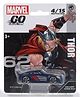 Marvel Go Battle SUV Thor Free Wheel 1:64 Die-Cast Toy Car - Navy Blue