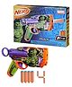 Nerf Marvel Hulk Dart Gun with 4 Official Nerf Elite Darts- green
