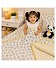Vibrant Threads,YELLOW PANDA COTTON BABY DOHAR