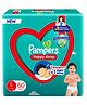 Pampers Happy Sleep Pant Style Baby Diapers Large (L) - 60 Count