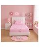 FILYMORE Kids Single Bed Sheet Set Hello Kitty Theme Bed Sheet with 1 Pillow Cover | 240 TC Soft Microfiber Bedding Set | Pink & White Cartoon Bedsheet for Girls