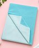 Sparkle Joy Premium 100% Quickly Dry Waterproof Bed Protector Sheet Small Size 50*70 cm - Skyblue