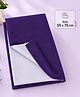 Sparkle Joy Premium 100% Quickly Dry Waterproof Bed Protector Sheet Small Size 50*70 cm - Purple