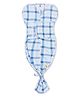 Cocoon Care Bamboo Cotton Knitted Printed Sleeping Pod SNUGZIE for Baby 3-6M Blue