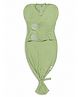 Cocoon Care Bamboo knit SNUGZIE Sleep Sack with 3 Arms Positions for Babies 3-6M Green