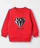 Wingsfield Knit Sweatshirt with Full Sleeves and Diamond Sequins in Coral for 2-3 Years