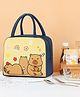 Butterthief 3 Bear Printed Hot & Cold Leak Proof Lunch Bag for School Kids - Yellow