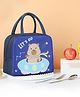Butterthief UFO Printed Hot & Cold Leak Proof Lunch Bag for School Kids -Blue
