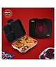 Basil Bento Ace 3C 1000ml Stainless Steel 3-Compartment Leakproof Lunch Box- Phantom Web