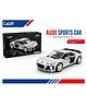 YAMAMA Audi R8 Coup Construction Game: 199 Pieces Sports Car Building Block Set