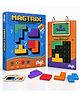 Cubelelo Drift Magtrix Wooden Magnetic Tiles Puzzle Game