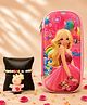 Paper Moon Barbie Pouch and Peepa Pig Bracelet Rakhi Gift for Kids with Raksha Bandhan card and roli chawal - Multicolor